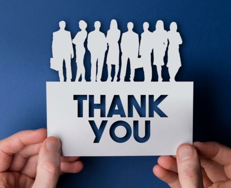 Thank you card